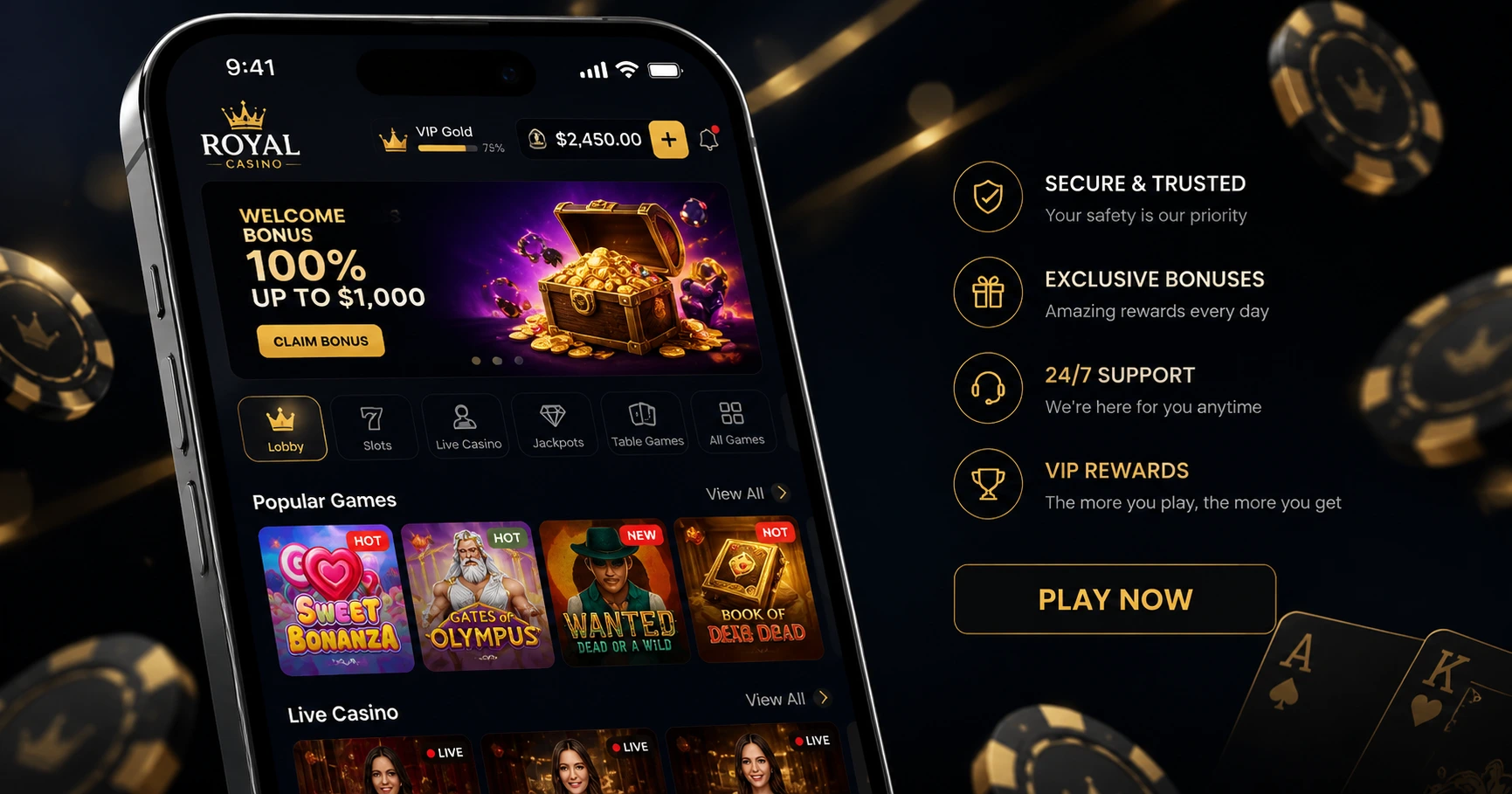 Overview of jili77 casino - image 1